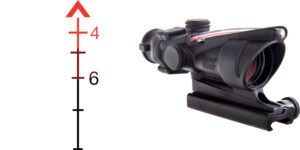 TRJ ACOG 4X32 RED CHEV 223 RET