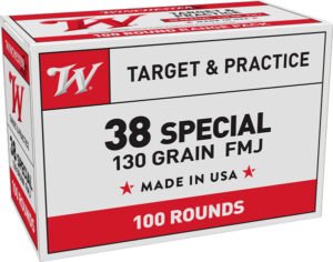 WIN 38SP 130GR USA FMJ 100RD