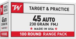 WIN 45AP 230GR USA FMJ 100RD