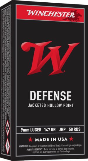 WIN 9MM 147GR JHP 50RD