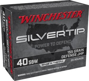 WIN 40SW 155GR SLVRTP HP 20RD