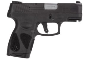 Taurus 1G2S931 G2S Compact Frame 9mm Luger 7+1 3.26" Matte Stainless Steel Barrel, Matte Black Serrated Alloy Steel Slide, Black Polymer Frame w/Picatinny Rail & Polymer Grip, Right Hand