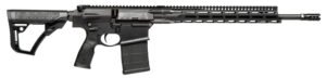 Daniel Defense 0215822207047 DD5 V4 6.5 Creedmoor 18" 20+1 Black Hard Coat Anodized 6 Position w/SoftTouch Overmolding Stock MLOK