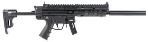GSG GERGGSG1610ML GSG-16 Full Size 22 LR 10+1 16.25" Black Black Polymer Receiver Black Collapsible w/Storage Compartment Stock Right Hand