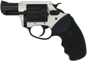 Charter Arms 52329 Pathfinder Lite 22 Mag, 8 Shot 2" Black Passivate Stainless Steel Barrel & Cylinder, Anodized Aluminum Frame w/Black Finger Grooved Rubber Grip, Exposed Hammer