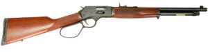 Henry H012GR Big Boy Carbine Side Gate Full Size 44 Mag 7+1 16.50" Blued Steel Barrel, Blued Steel Receiver, American Walnut Wood Stock Right Hand