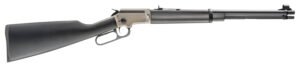 Chiappa Firearms 920426 LA332 Kodiak Cub Takedown Full Size 22 LR 15+1 18.50" Blued Barrel, Stainless Cerakote Receiver, Black Textured Fixed English Style Stock, Right Hand