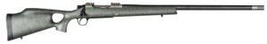 Christensen Arms CA10269815322 Summit TI  Full Size 28 Nosler 3+1, 26" Natural Titanium Steel Threaded Barrel, Natural Titanium Aluminum Receiver, Green w/Black Webbing Fixed Thumbhole Stock