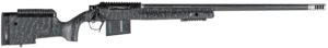 Christensen Arms 8010400500 BA Tactical Long Range 6mm Creedmoor 4+1 24" Carbon Fiber Barrel, Black Nitride Finish, Black with Gray Webbing Stock