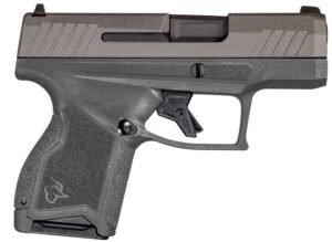 Taurus 1-GX4M93CG GX4 Micro-Compact 9mm Luger Caliber with 3.06" Barrel, 11+1 Capacity, Gray Finish Frame, Serrated Tungsten Gray Cerakote Steel Slide & Interchangeable Backstrap Grip Includes 2 Mags