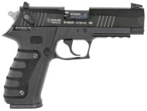 Mauser Rimfire 4010101 M20 22 LR 10+1 4" Black Steel Barrel, Black Serrated Slide, Black Aluminum Frame w/Picatinny Rail, Black Molded Grip, Ambidextrous