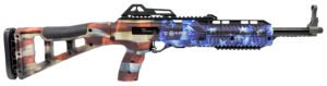 Hi-Point 995TSFLG 995TS Carbine 9mm Luger 16.50" 10+1, American Flag, Skeletonized Stock, Adjustable Sights