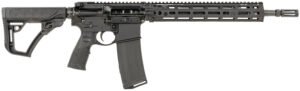Daniel Defense 0219110613047 M4A1 RIII 5.56x45mm NATO 14.50" 30+1, Black, OEM Stock & Grip, 12.50" M-Lok Handgaurd, Ambi Controls, Pinned & Welded Flash Hider