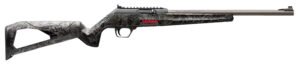 Winchester Repeating Arms 521153102 Wildcat Full Size 22 LR 10+1 18" Matte Blued Sporter Barrel, Picatinny Rail Matte Black Polymer Receiver, Forged Carbon Gray Skeletonized Synthetic Stock, Ambidext
