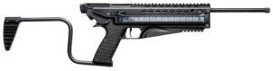 Kel-Tec R50BLK R50 5.7x28mm 50+1 16.10" Threaded Barrel, Black Receiver & Polymer Grip, Side-Folding Stock, Adjustable Sights, QD Sling Mount