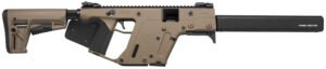 Kriss USA KV90CFD22 Vector CRB Gen2 *CA Compliant 9mm Luger 10+1 16" Black Steel Barrel, Flat Dark Earth Cerakote Polymer Receiver, Flat Dark Earth Synthetic Stock, Black California Paddle Grip