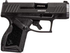 Taurus 1GX4M93GR10 GX4  Micro-Compact 9mm Luger 10+1 3.06" Black Steel Barrel/Gray Serrated Slide/ Gray Stainless Steel Frame/ Black Polymer w/Interchangeable Backstrap Grips Right Hand