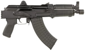 Arsenal SAM7K55 SAM7K 7.62x39mm 30+1 8.50" Black Steel Threaded Barrel, Polymer Handguards, Black Aluminum Forged & Milled Receiver, Mounted 1913 Picatinny Rail, Black Polymer Grips