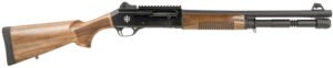 MAC 21000155 1014 12 Gauge 3" 5+1 18.50", Black Barrel/Rec, Walnut Furniture, Ghost Ring Sight, Optics Mount, 3 Chokes