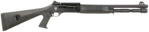 MAC 21000120 1014 12 Gauge 3" 5+1 18.50", Black, Synthetic Furniture, Fixed Pistol Grip Stock, Ghost Ring Sight, Optics Mount, 3 Chokes