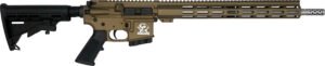 Great Lakes Firearms AR-15 350 Legend 16" 5+1, Bronze Rec/15" Handguard, Black M4 Stock & A2 Grip, Muzzle Brake