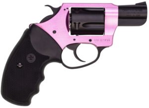 Charter Arms 53835 Pink Lady 38 Special 5rd 2" Black Steel Barrel, Black Cylinder, Black/Pink Aluminum Frame, Black Rubber Grip, Exposed Hammer
