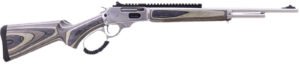 Rossi 950044189LW R95 44 Mag 8+1 18" Matte Stainless Threaded Barrel, Stainless Polished Stainless Steel Receiver, Fixed Laminate Stock
