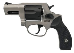 Taurus 2-85625-BG10 856  Small 38 Special 6 Shot 2" Matte Stainless Steel Barrel, Black Cylinder, Matte Stainless Steel Frame, Black G10 Grip, Transfer Bar Safety, Exposed Hammer