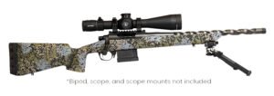 Horizon Firearms RF006P221816T12 Vandal X 22 Creedmoor 18" Black Fluted Threaded Barrel, Drilled & Tapped Receiver, Iota EKO X Carbon Fiber Stock