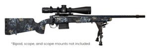 Horizon Firearms RF017S392214T19 Vandal Prime 7MM PRC 22" Black Spiral Fluted Threaded Barrel, Drilled & Tapped Receiver, Textured Iota EKO Carbon Fiber Stock