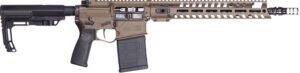 Patriot Ordnance Factory 02064 Rifle Rogue 308 Win 20+1 13.75" Patriot Brown Cerakote