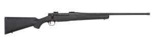 Mossberg 28233 Patriot Carbine 6.5 PRC 5+1 20" Matte Blued Threaded Bull Barrel, Matte Blued Picatinny Rail Receiver, Black Fixed Synthetic Stock