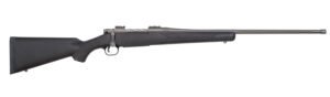 Mossberg 28262 Patriot Full Size 400 Legend 4+1 20" Stainless Cerakote Threaded Barrel, Drilled Stainless Cerakote Stainless Steel Receiver, Black Fixed Synthetic Stock