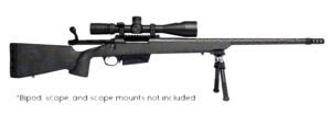 Horizon Firearms RF019C221816C20 Vandal Carbon II 22 Creedmoor 18" Black Fluted Barrel, Black Drilled & Tapped Receiver, Black Iota EKO X Carbon Fiber Stock