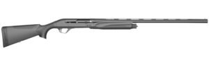Retay USA ACEBLK26 Ace Full Size 12 Gauge Semi-Auto 3.50" 3+1 26" Extra Black Vent Rib Barrel, Extra Black Drilled & Tapped Steel Receiver, Adj Shim Black Synthetic Stock, Ambidextrous
