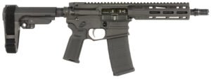 Cobalt Kinetics CKPROLITE30075BLK Pro Lite  300 Blackout 30+1 7.50" Black Melonite Barrel, Black Aluminum Receiver w/Picatinny Rail, Black Polymer SB Tactical SBA3 Brace, Black Polymer Grip