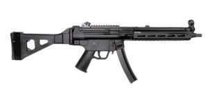 PTR 9LTBR-0090101 9LTBR  9mm Luger 30+1 12.50" Black Nitride Threaded Barrel, M-LOK Handguard, Black Anodized Aluminum Receiver w/Picatinny Rail, Black Synthetic SB Tactical Brace, Black Polymer Grip