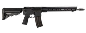 Franklin Armory 0010066BLK Binary OPS-16 5.56 NATO 30+1 16" Black LTW Contour Barrel, Black Aluminum Receiver w/Picatinny Rail, M-LOK Handguard, B5 SOPMOD Black Polymer Stock, B5 P Type 23 Grip