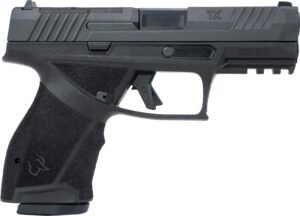 Taurus  TX 9  Compact 9mm Luger 10+1 4" Black Barrel, Black Nitride Alloy Steel Optic Ready/Serrated Slide, Black Stainless Steel Frame w/Picatinny Rail, Interchangeable Backstrap Grip