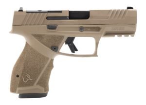 Taurus  TX 9  Compact 9mm Luger 15+1 4" Black Barrel, Flat Dark Earth Alloy Steel Optic Ready/Serrated Slide, Flat Dark Earth Stainless Steel Frame w/Picatinny Rail, Interchangeable Backstrap Grip