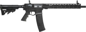 ATI ATIGAX556ML1560 Alpha Maxx 5.56 NATO 60+1 16" Black Threaded Barrel, Black Polymer Receiver w/Picatinny Rail, M-LOK Handguard, Adjustable Black Polymer Stock, A2 Grip