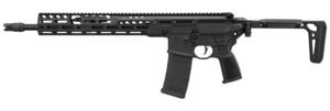 Sig Sauer RMCX556N16BLTB MCX Spear LT 5.56 NATO 30+1 16" Black Threaded Barrel, Black Anodized Alloy Receiver w/Picatinny Rail, M-LOK Handguard, Minimalist Plus Folding Stock, AR Compatible Reduced An