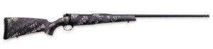 Weatherby MBT20N25CMR4B Mark V Backcountry 2.0 Ti 25 Creedmoor 4+1 22" Graphite Black Cerakote Fluted Threaded Barrel, Titanium Drilled & Tapped Receiver, Carbon Fiber w/Gray & White Sponge Accents Fi
