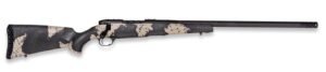 Weatherby MGS01N65RWR4B Mark V Backcountry Guide 6.5 WBY RPM 3+1 22" Carbon Fiber Fluted Threaded Barrel, Black Cerakote Steel Drilled & Tapped Receiver, Black w/Olive Green & Backpack Accents Fixed P