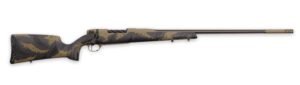 Weatherby MAX01N25CMR4B Mark V Apex Full Size 25 Creedmoor 4+1 22" +2" Coyote Tan/Graphite Black Cerakote Fluted Threaded Barrel, Steel Drilled & Tapped Receiver, Tan/Brown Sponge Accents Fixed Peak 4
