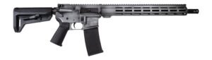 Shark Coast Tactical 300-065-1000-04 Liberty Or Death 5.56 NATO 30+1 16" Black Melonite Threaded Barrel, Aluminum Receiver w/Picatinny Rail, M-LOK Handguard, Magpul MOE SL Black Polymer Stock, Magpul