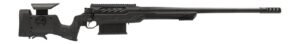 Cadex Inc CDXBMGQUA5029HI20I1J5N BMG Quake 50 BMG 3+1 29" Black DLC Match Grade Threaded Barrel, Black Cerakote Receiver w/Picatinny Rail, Adj Cheek Piece & LOP Black Polymer Stock