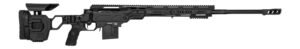 Cadex Inc CDX33LITE33827BR30I2D3 CDX-33 Lite 338 Lapua Mag 5+1 27" Black DLC Fluted Threaded Barrel, Black Cerakote Receiver w/Picatinny Rail, M-LOK Handguard, Adjustable Folding Black Buttstock, Blac
