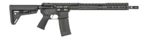 Black Rain Ordnance SSP300BLKABLK SSP  300 Blackout 30+1 16" Black Nitride Threaded Barrel, Black Armor Cerakote Aluminum Receiver w/Picatinny Rail, Magpul MOE SL Black Polymer Stock, Black Magpul Gri