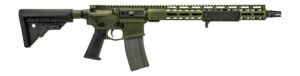 Griffin Armament MK2RECCEWHG-W MK2 RECCE 223 Wylde 30+1 16.10" Black Anodized Barrel, Warhawk Green Anodized Aluminum Receiver w/Picatinny Rail, M-LOK Handguard, Griffin Extreme Condition Black Polyme